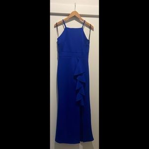 Formal Royal Blue Gown Small Perfect Condition PROM DRESS